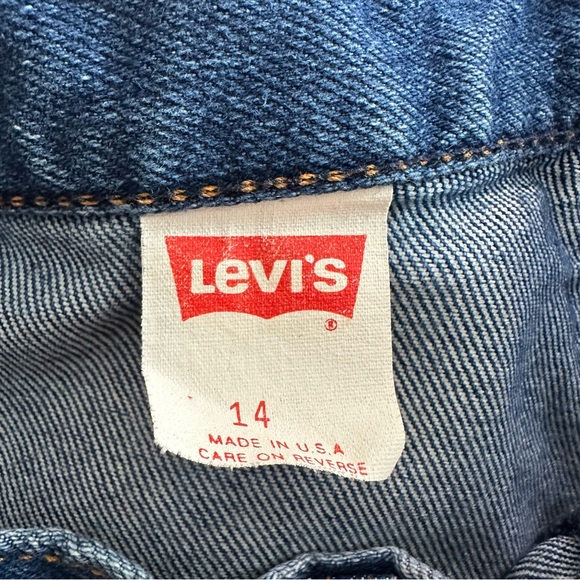 Vintage Levis White Tab High Waist Bareback Western Jeans Womens Made in USA - Picture 9 of 10